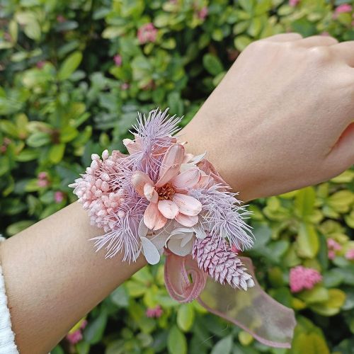 手作質感花｜花件擺飾閨｜閨蜜腕花-粉